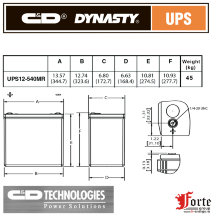 UPS12-540MR