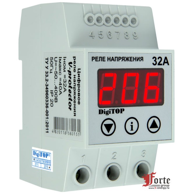 Реле напряжения Vp-32A (RE V-32A)