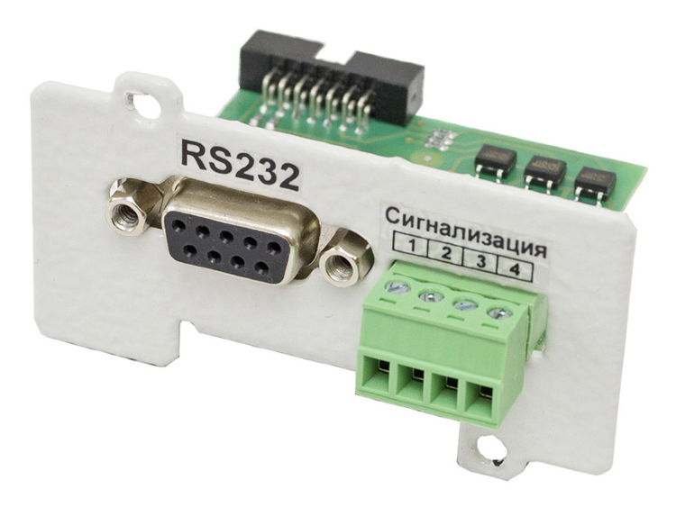 Карта расширения IC-RS232/Dry Contacts 