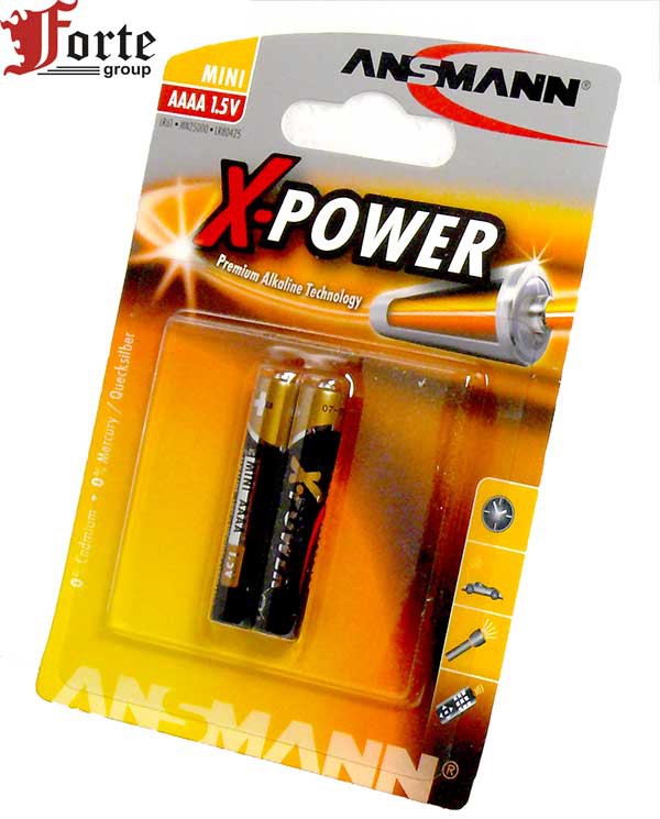 ANSMANN  X-POWER 1510-0005 AAAA BL2