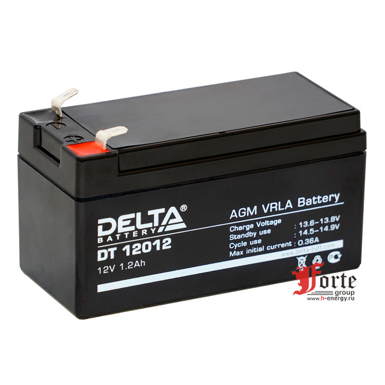 Аккумулятор delta dt12012