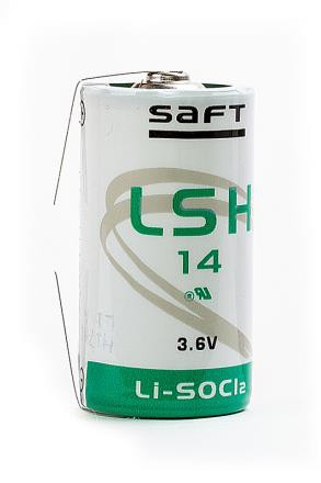 SAFT LSH 14 CNR C с лепестковыми выводами, литиевые спецэлементы