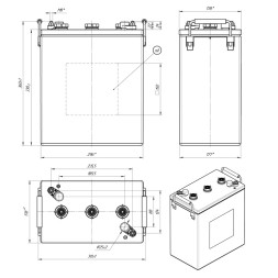 Ventura FFT 06 270 (6v 270/330Ah)
