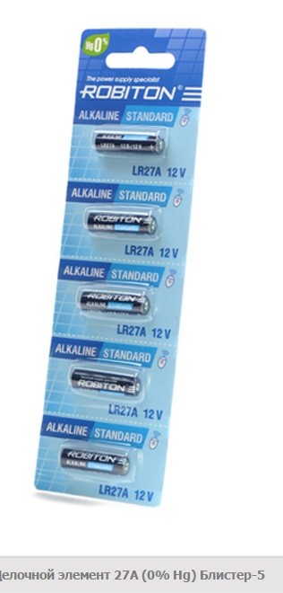 ROBITON STANDARD LR-27A-0-BL5 27A (0% Hg) BL5
