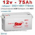 Аккумулятор Star DJM1275