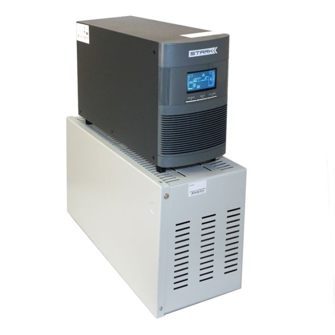 Для настенных котлов:  Stark On-Line + 2х28Ah Leoch в боксе.