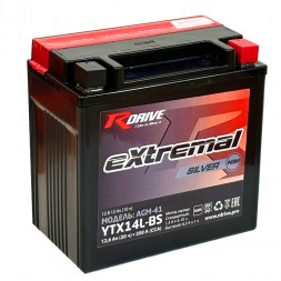 RDrive  Silver YTX14L-BS