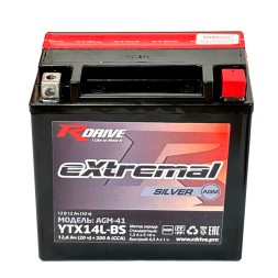 RDrive  Silver YTX14L-BS
