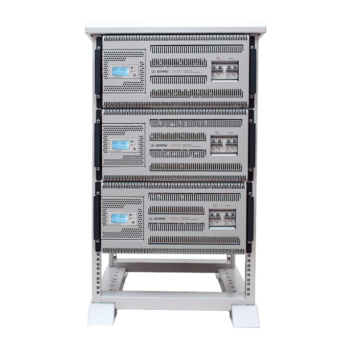 ИнСтаб IS20000RT в стойке (3×20 кВА)