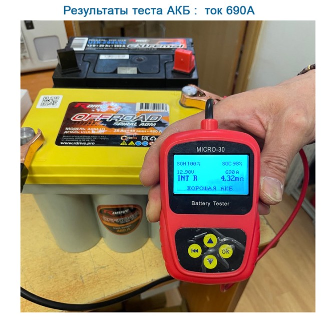 OFFROAD SPIRAL AGM U1LR-28480T