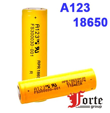 A123  SYSTEMS APR18650M1A 1100mAh