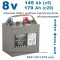 Gelbert DT876 (8v 145/170ah)  -  2025 год