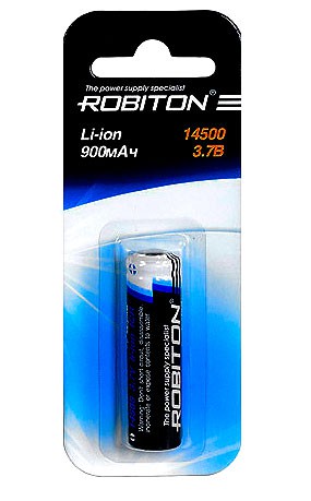 ROBITON  14500 900мАч с защитой BL1