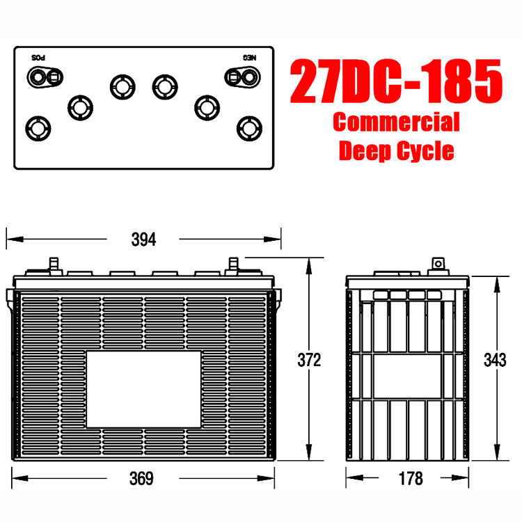 Crown 27DC-185