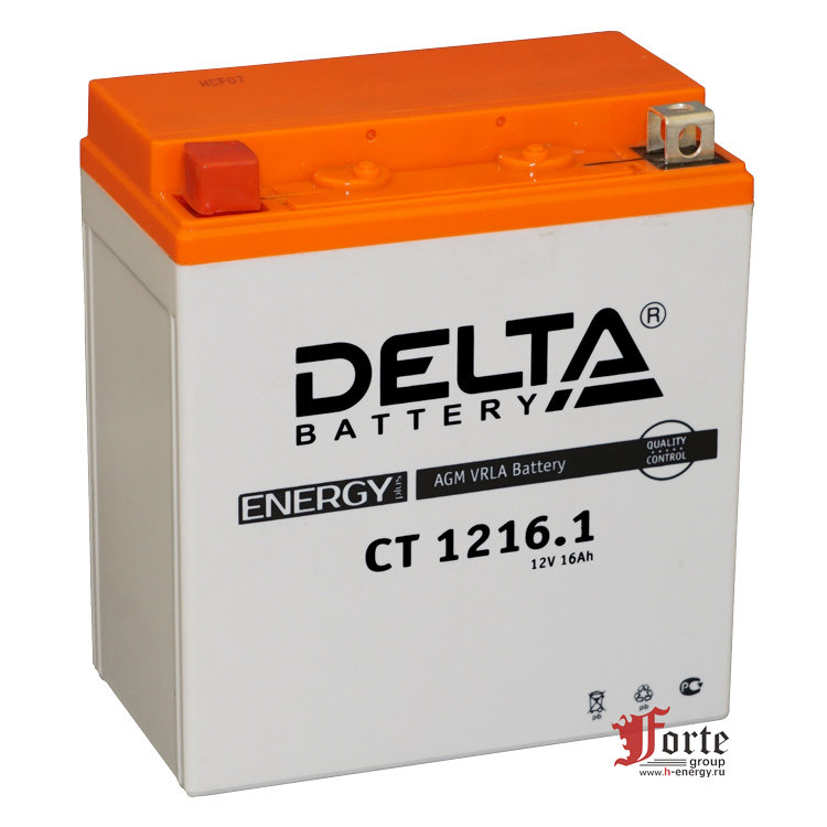 мотоаккумулятор Delta CT 1216.1