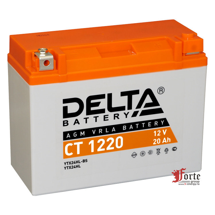 мотоаккумулятор Delta CT 1220