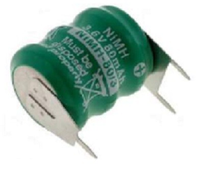 MINAMOTO MB-80x3 (3.6V/80mAh) упак. 50 шт.
