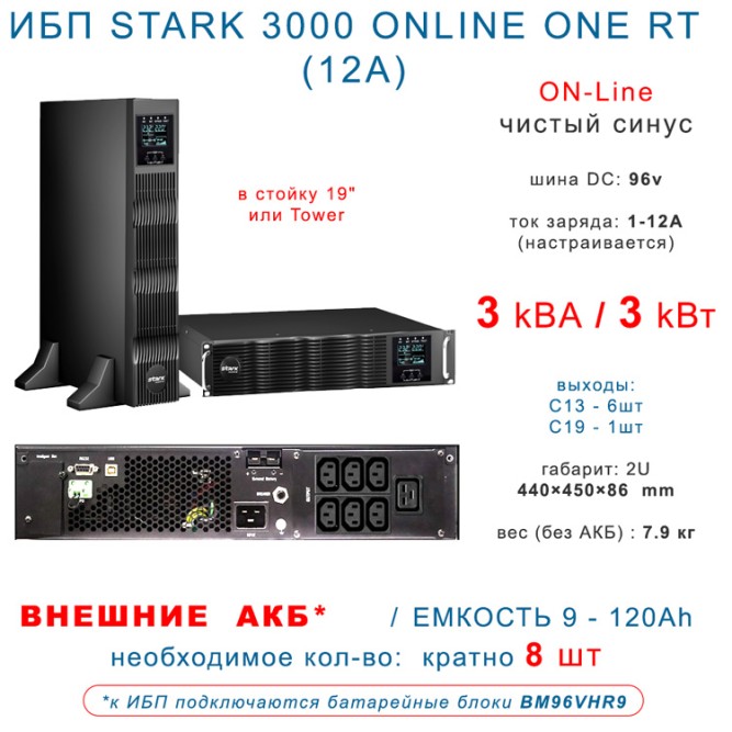 STARK COUNTRY 3000 ONLINE ONE RT (12A)