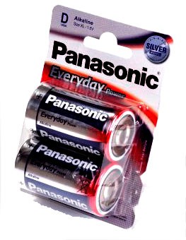 Panasonic  Everyday Power LR20EPS/2BP LR20 BL2