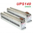 Сменный батарейный картридж UPS140 green 