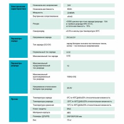 Everest LFP-24V 80Аh PRO