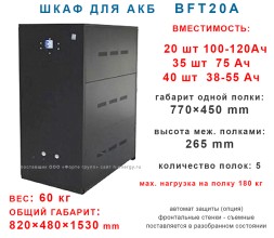 Батарейный шкаф BFT20А
