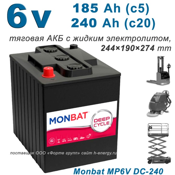 Monbat MP6V DC-240