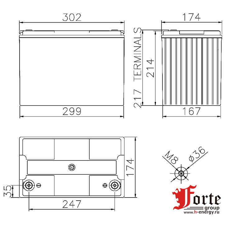 Fiamm 12 SLA 80 L