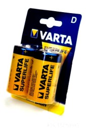 VARTA SUPERLIFE 2020 R20 BL2
