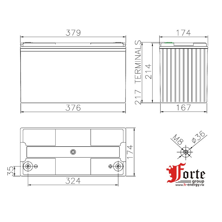 Fiamm 12 SLA 110 L