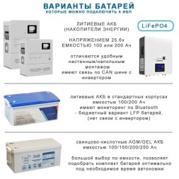ИБП MUST EP30-3024 PLUS  (3 кВт) 