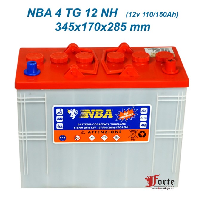 NBA 4 TG 12 NH (12v 110/150Ah)