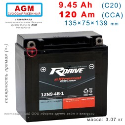 RDrive  Silver 12N9-4B-1