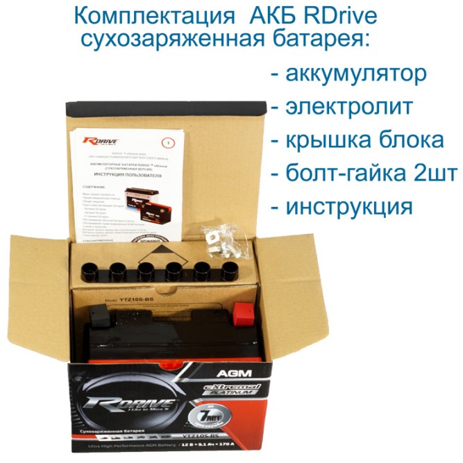 RDrive eXtremal Platinum YTZ10S