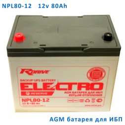 RDrive ELECTRO Reserve NPL80-12