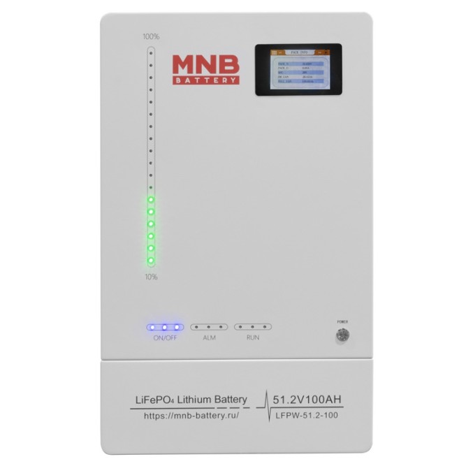 MNB Battery LFPW-51.2-100 (51.2В, 100 Ач, LiFePO4)