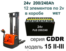 Тяговая батарея PzS для TOR CDDR 15